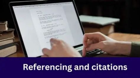 referencing and citations