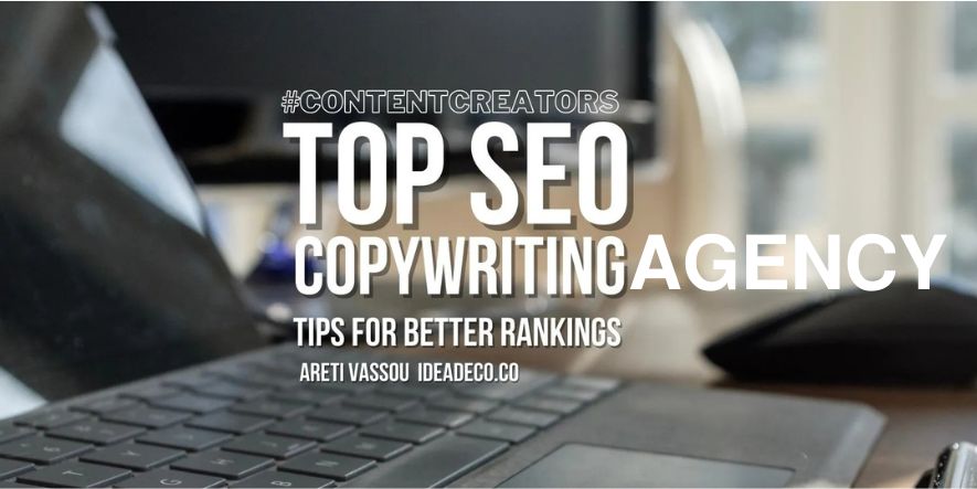seo copywriting agency team working on website content optimization